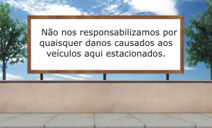 Os estacionamentos são responsáveis por danos causados nos veículos?